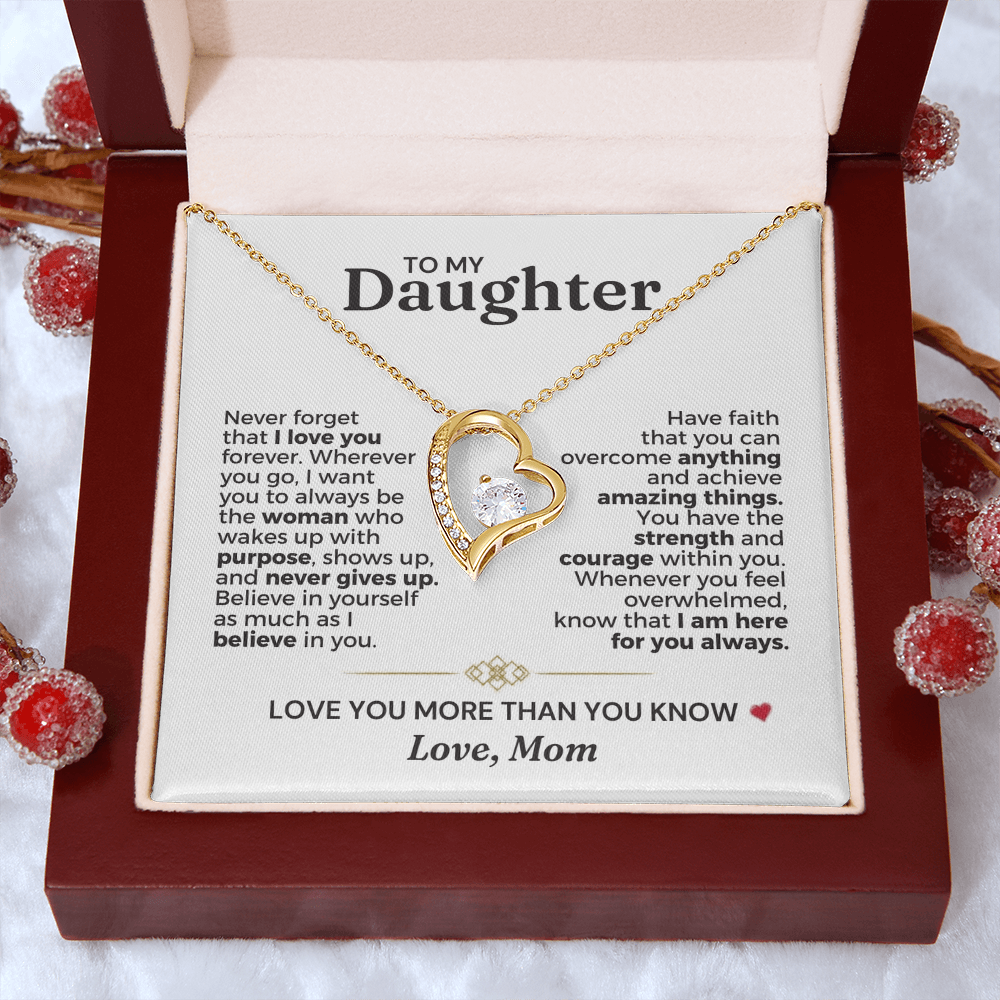 To My Daughter - Mom - Love You More Than You Know - Gift Set - CGS604M