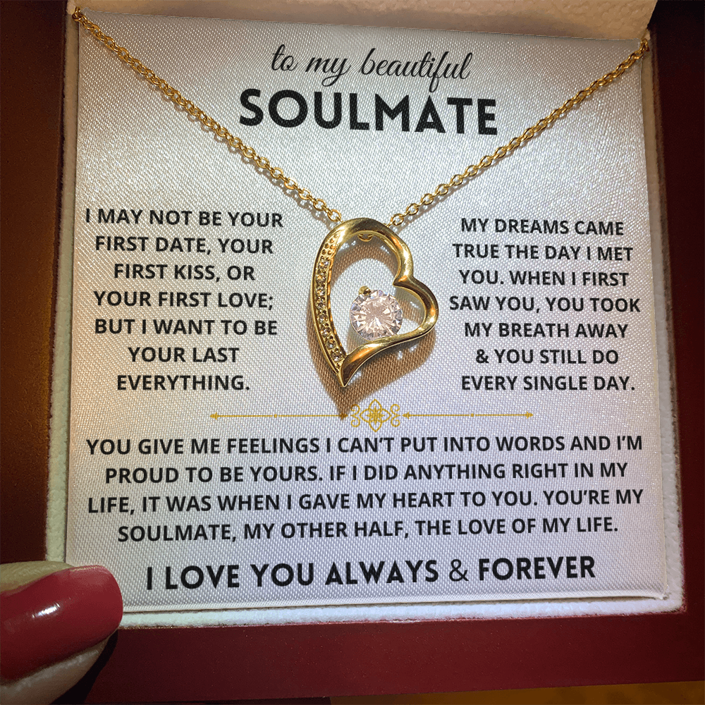 To My Beautiful Soulmate - Necklace Gift Set - CFG301