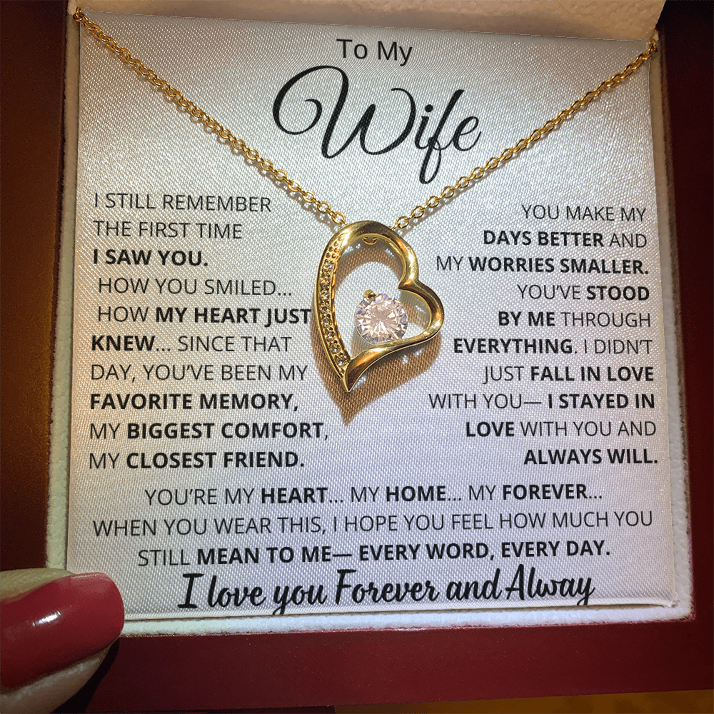 To My Wife – Will Always Love You