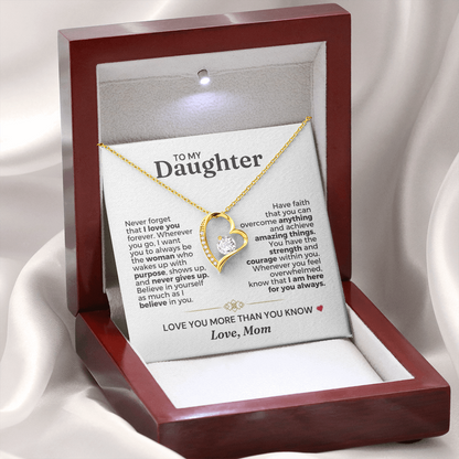 To My Daughter - Mom - Love You More Than You Know - Gift Set - CGS604M