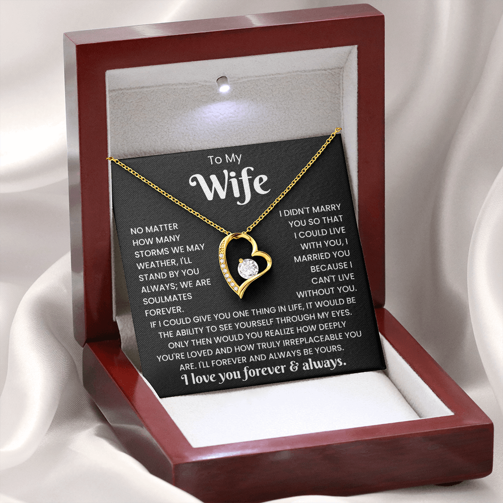 To My Wife - Forever Love Necklace Gift Set CFG1099