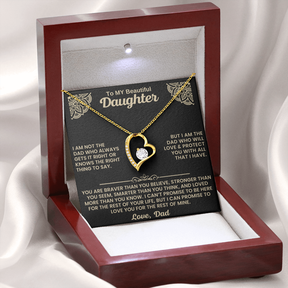 To My Daughter – A Heart of Love from Dad
