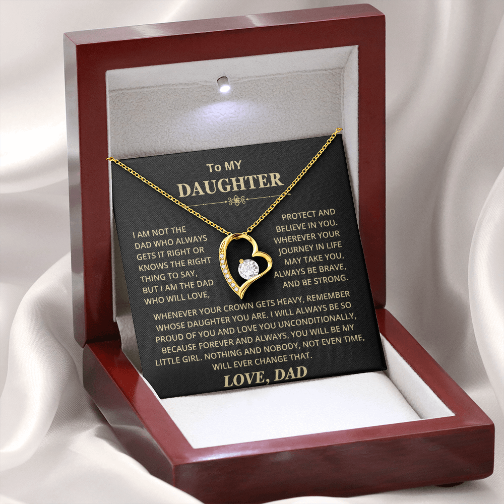 Daughter Gift From Dad, "I am Not The Dad Who Always Gets it Right"