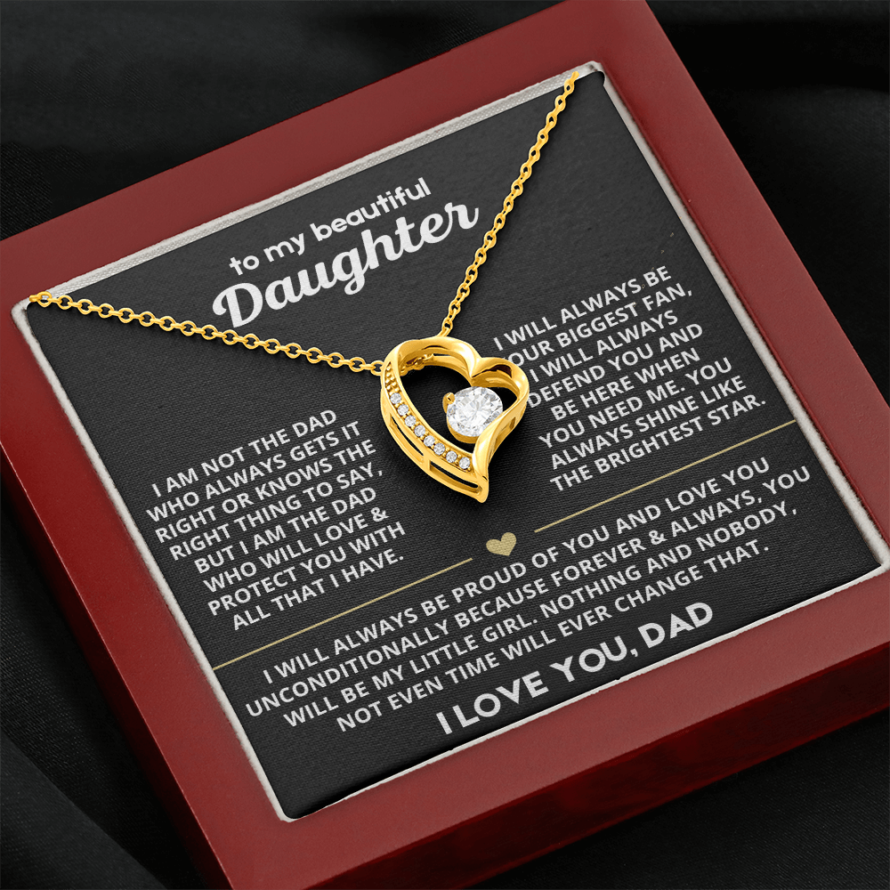 To My Daughter - Love Dad - Biggest Fan