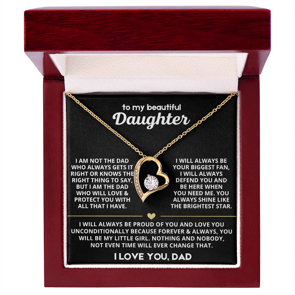 To My Daughter - Love Dad - Biggest Fan