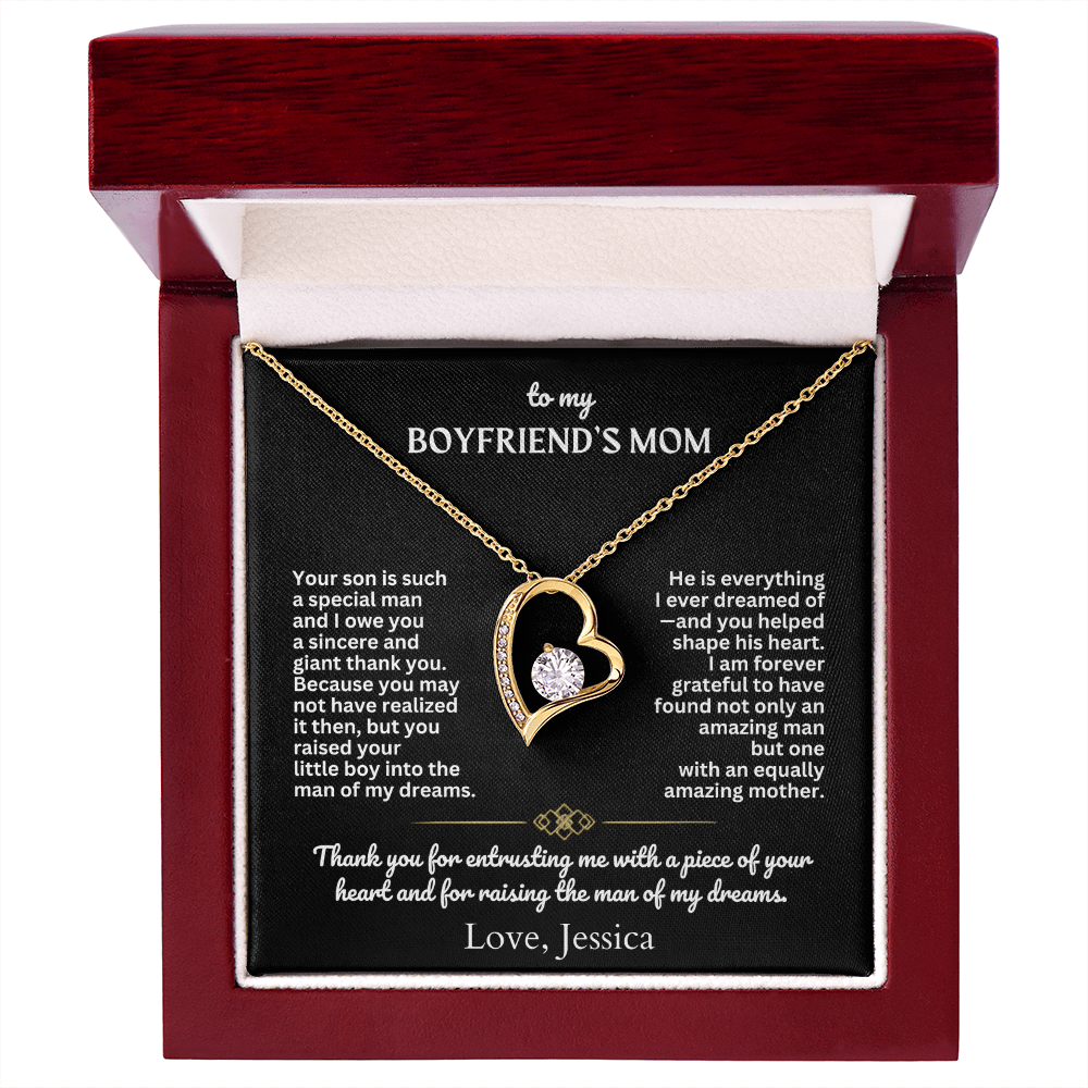 To My Boyfriend's Mom - Forever Love Gift Set