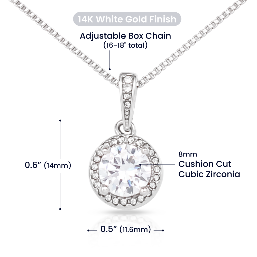 A Promise Not an Apology Necklace for Her – I'm Sorry Second Chance Gift