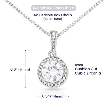 A Promise Not an Apology Necklace for Her – I'm Sorry Second Chance Gift