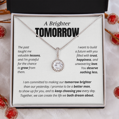 A Brighter Tomorrow Necklace for Her – Second Chance Reconciliation Gift