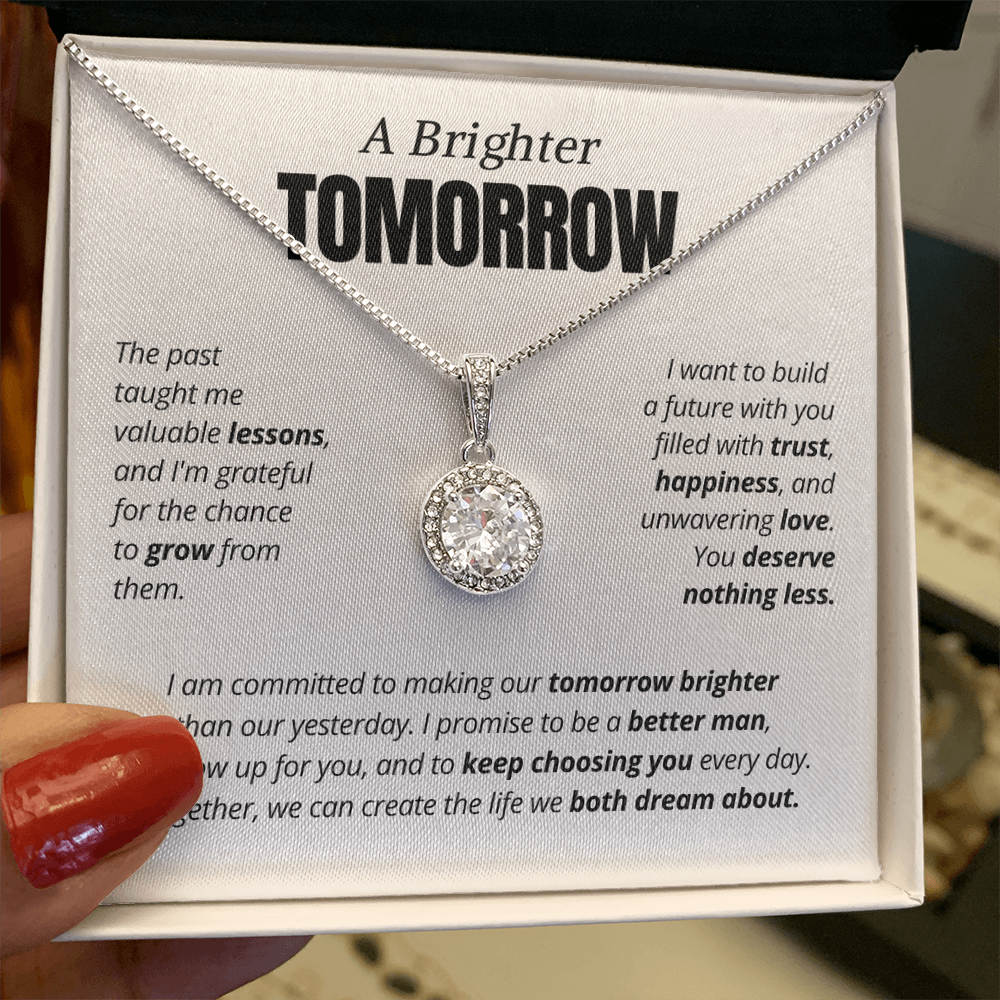 A Brighter Tomorrow Necklace for Her – Second Chance Reconciliation Gift