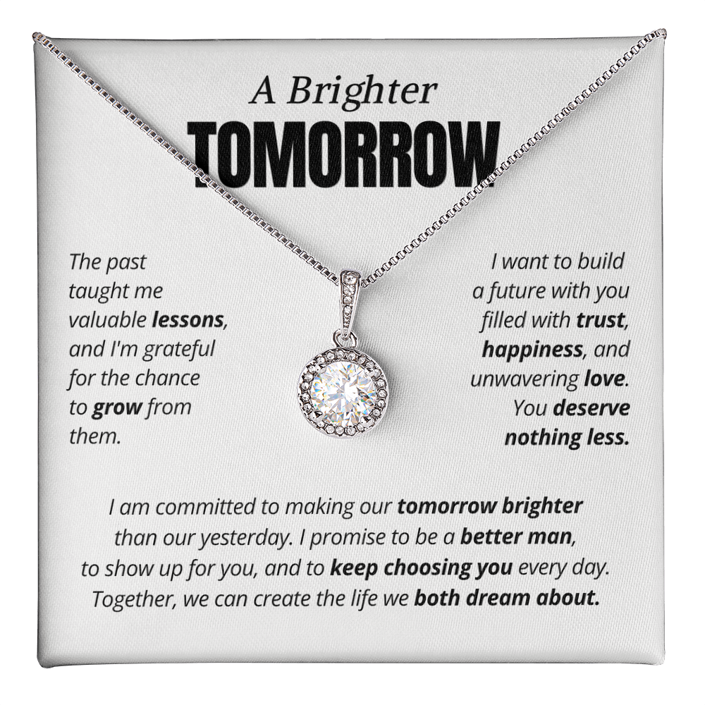 A Brighter Tomorrow Necklace for Her – Second Chance Reconciliation Gift