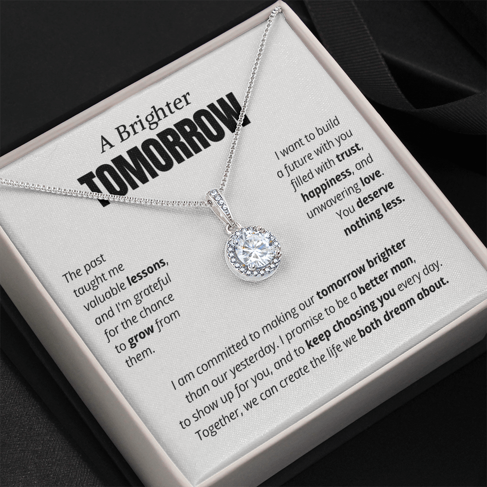 A Brighter Tomorrow Necklace for Her – Second Chance Reconciliation Gift