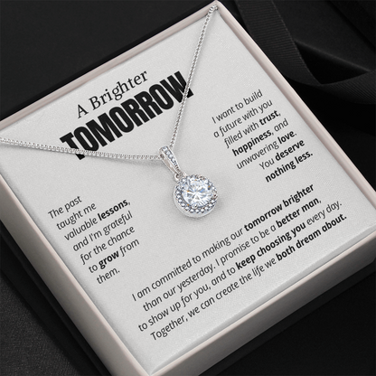 A Brighter Tomorrow Necklace for Her – Second Chance Reconciliation Gift