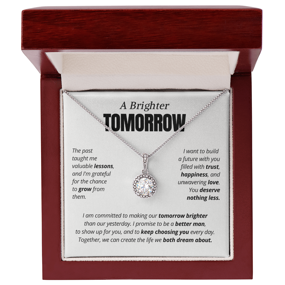 A Brighter Tomorrow Necklace for Her – Second Chance Reconciliation Gift