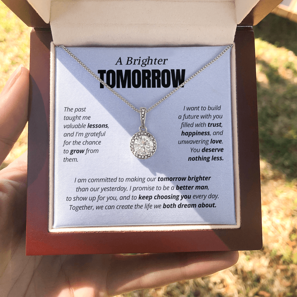 A Brighter Tomorrow Necklace for Her – Second Chance Reconciliation Gift