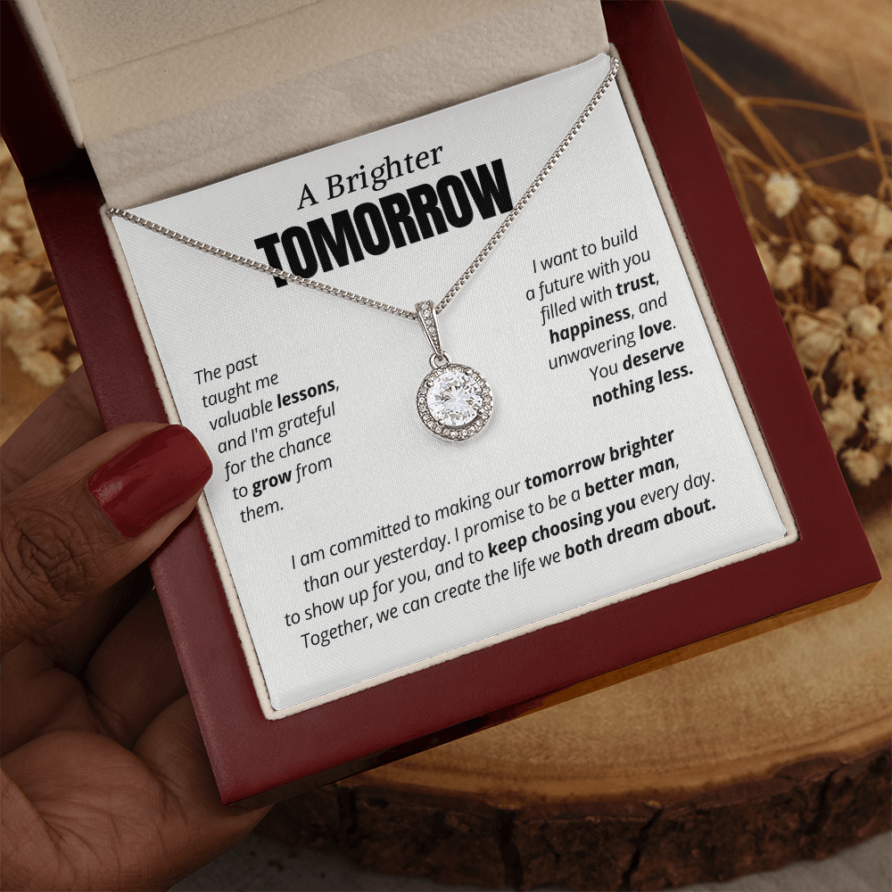 A Brighter Tomorrow Necklace for Her – Second Chance Reconciliation Gift