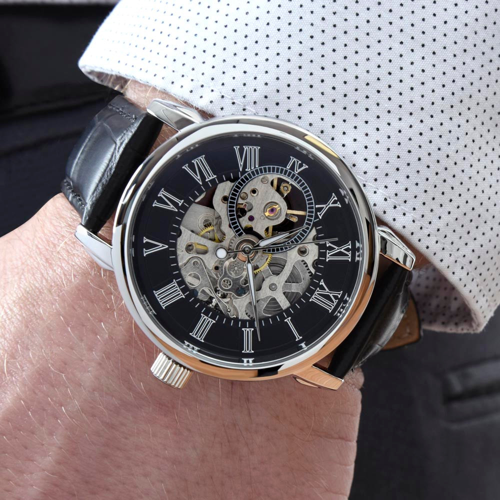 To My Grandson Never Forget- Watch Gift Set