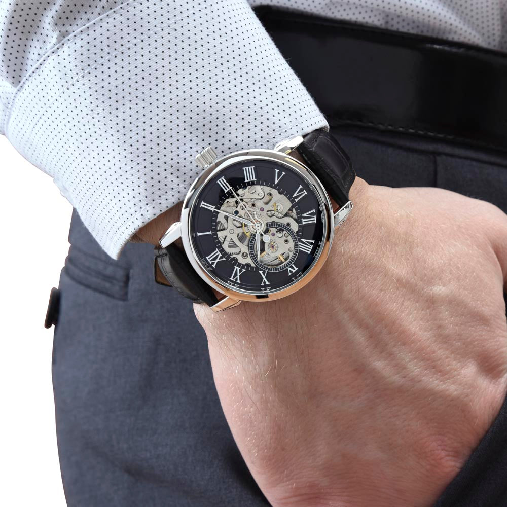 To My Grandson Never Forget- Watch Gift Set
