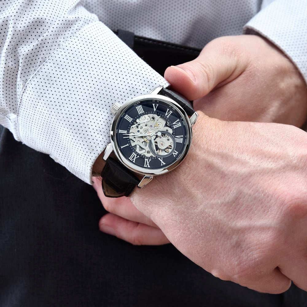 To My Grandson Never Forget- Watch Gift Set