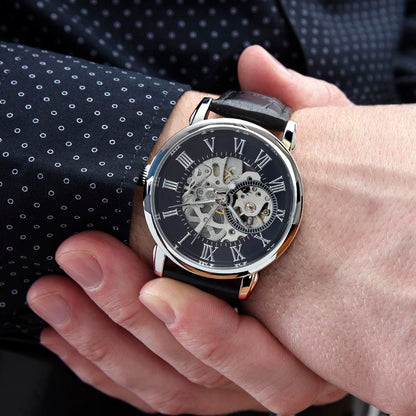 To My Grandson Never Forget- Watch Gift Set
