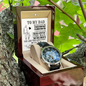To My Dad From Son Skeleton Watch