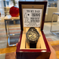 To My Dad From Son Skeleton Watch