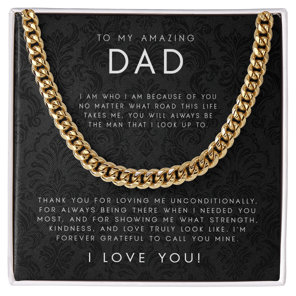 To My Dad (I Am Who I am) Necklace