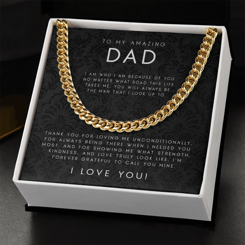 To My Dad (I Am Who I am) Necklace