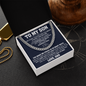 To My Son - You Make Me Proud - Cuban Link Chain Gift Set