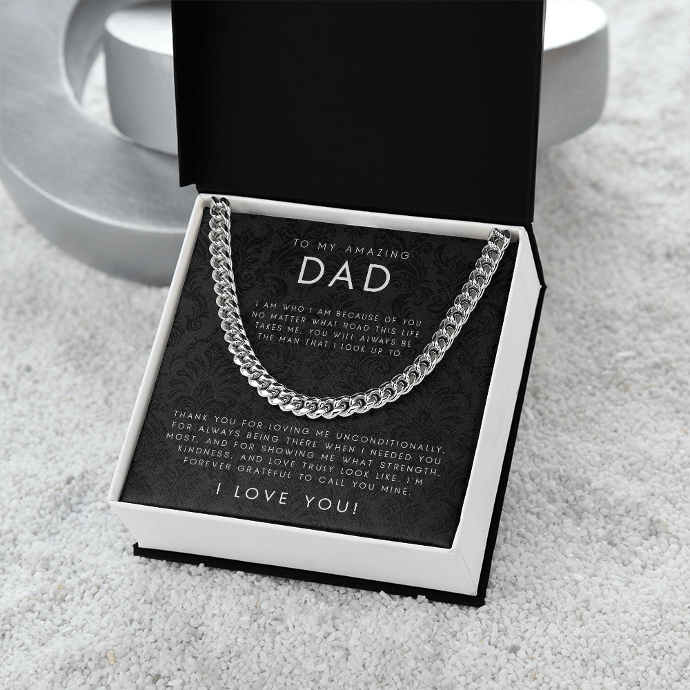 To My Dad (I Am Who I am) Necklace