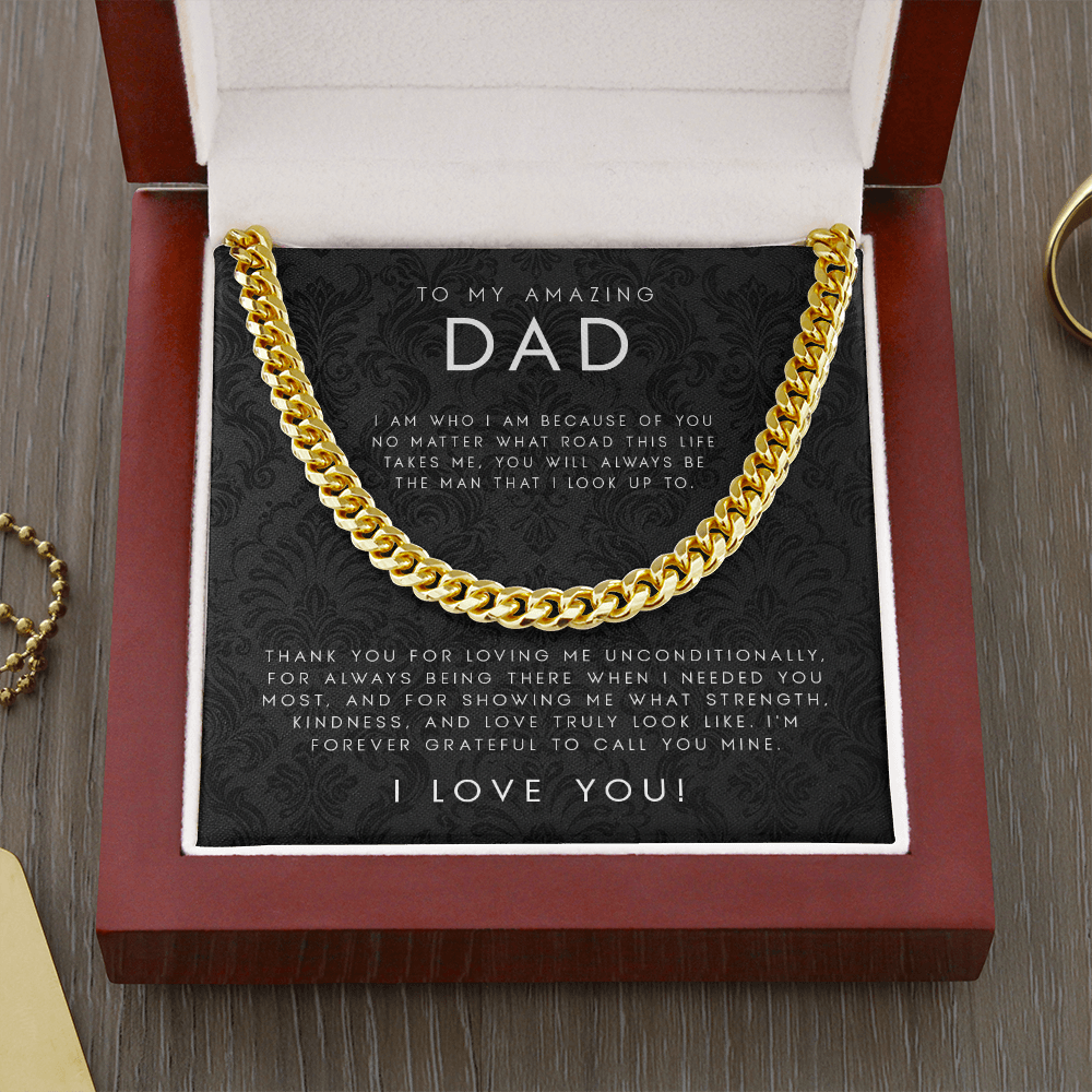 To My Dad (I Am Who I am) Necklace
