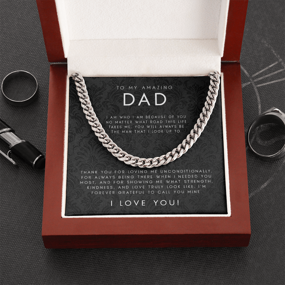 To My Dad (I Am Who I am) Necklace