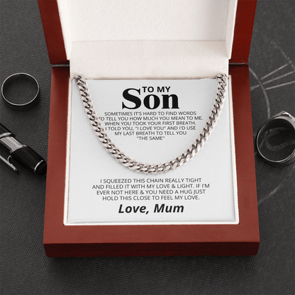 To my Son - Feel my love, Mum