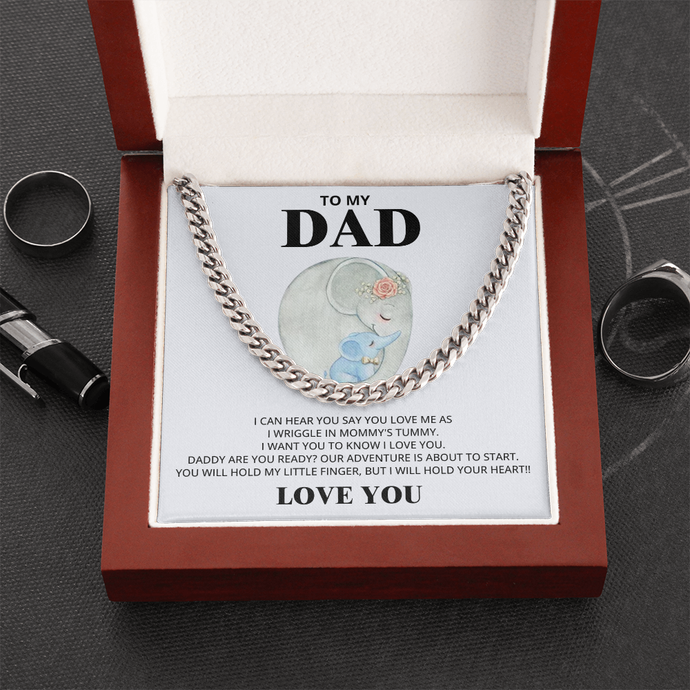 Daddy To Be Keepsake Gift | From Mommy Tummy | First Father's Day for New Dad | Ultrasound Present | Expectant Dad