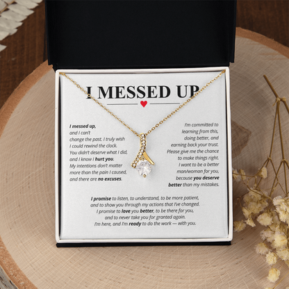 I Messed Up Necklace for Her – I'm Sorry Apology Gift