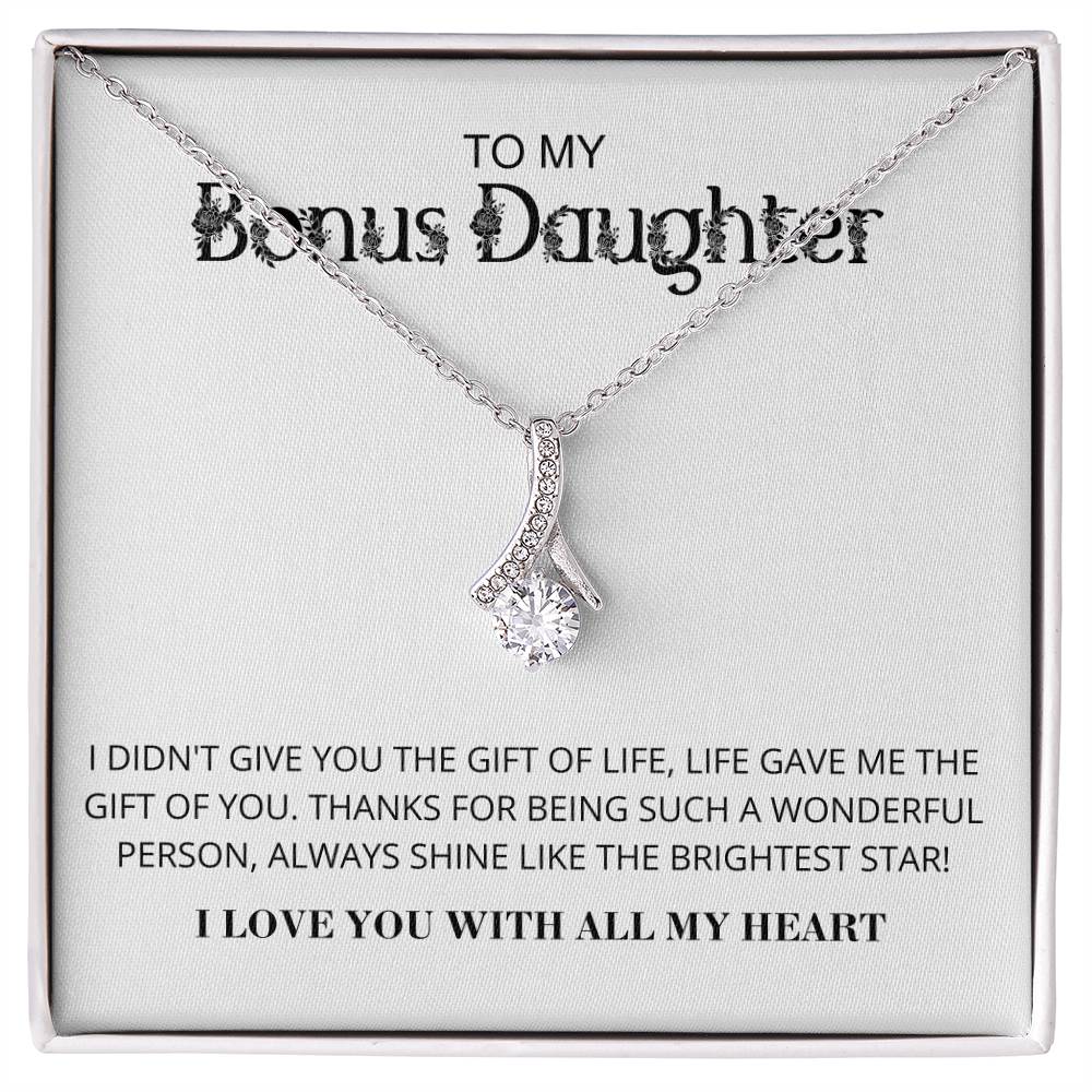 To My Bonus Daughter | Shine Like The Brightest Star