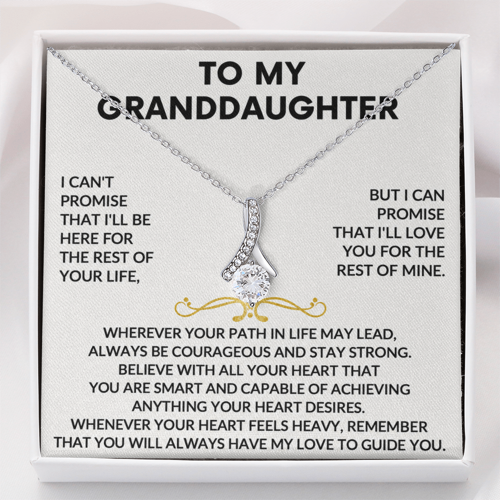 To my Granddaughter - Love pendant necklace