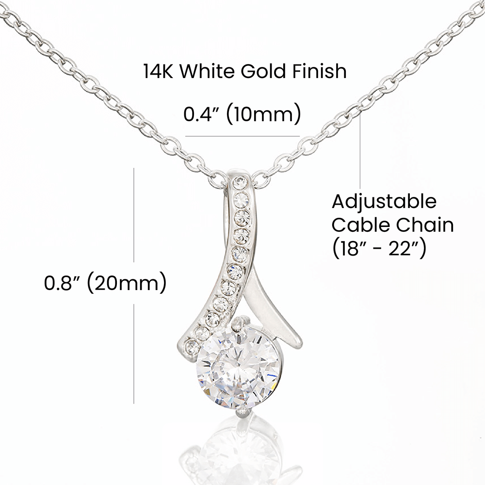 Apology Necklace for Her – “This Is My Promise”
