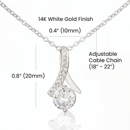 Apology Necklace for Her – “This Is My Promise”