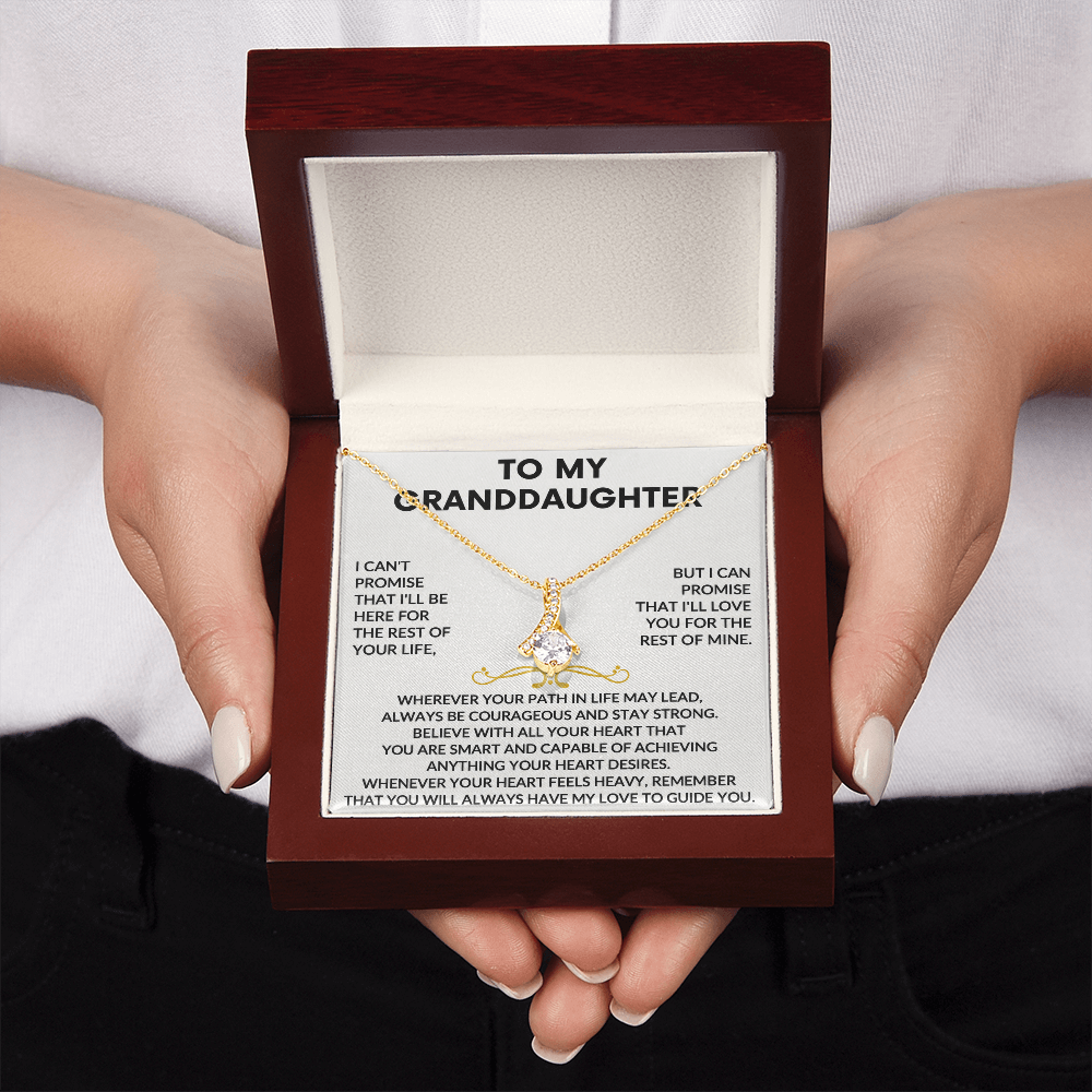 To my Granddaughter - Love pendant necklace