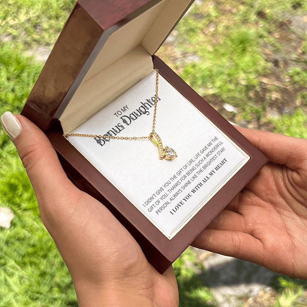 To My Bonus Daughter | Shine Like The Brightest Star