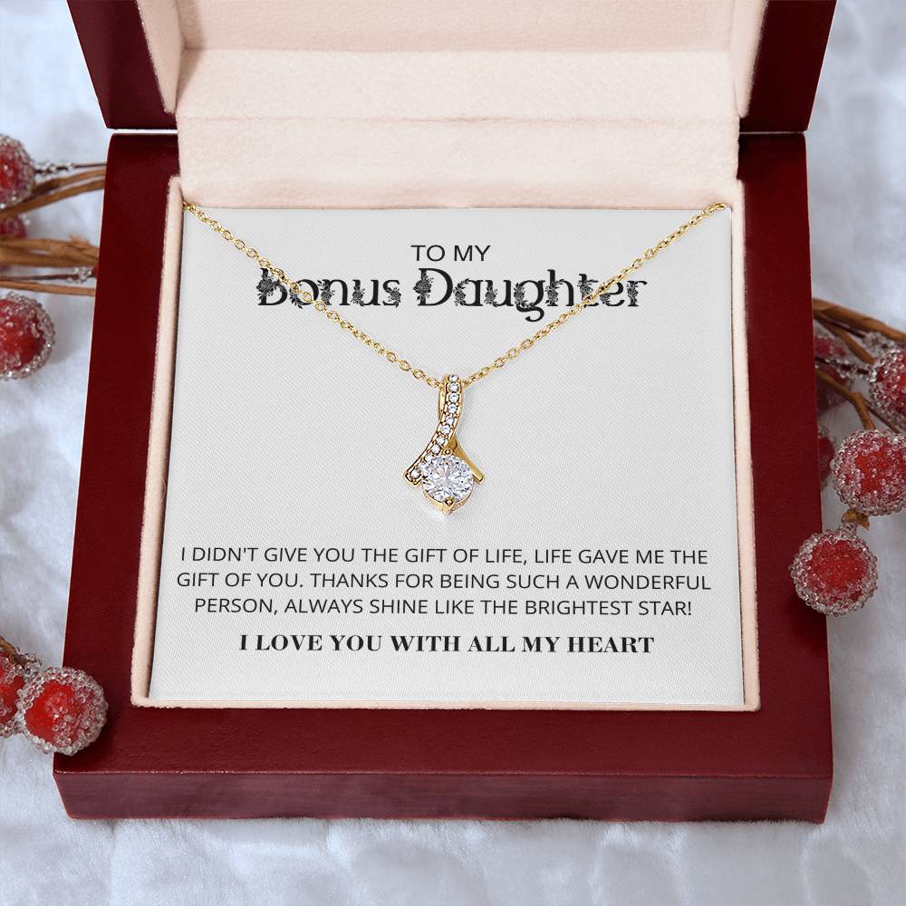 To My Bonus Daughter | Shine Like The Brightest Star