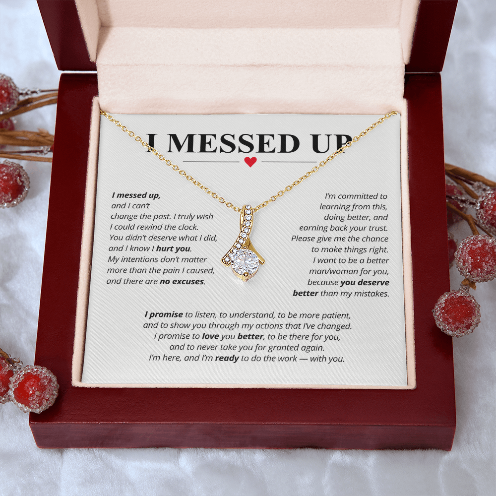 I Messed Up Necklace for Her – I'm Sorry Apology Gift