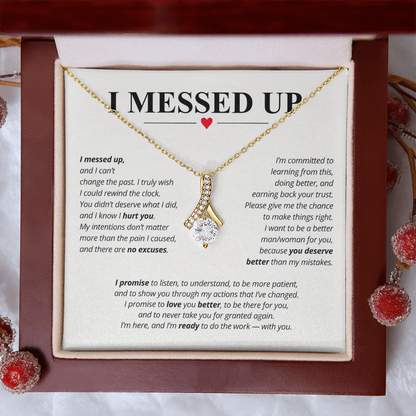 I Messed Up Necklace for Her – I'm Sorry Apology Gift