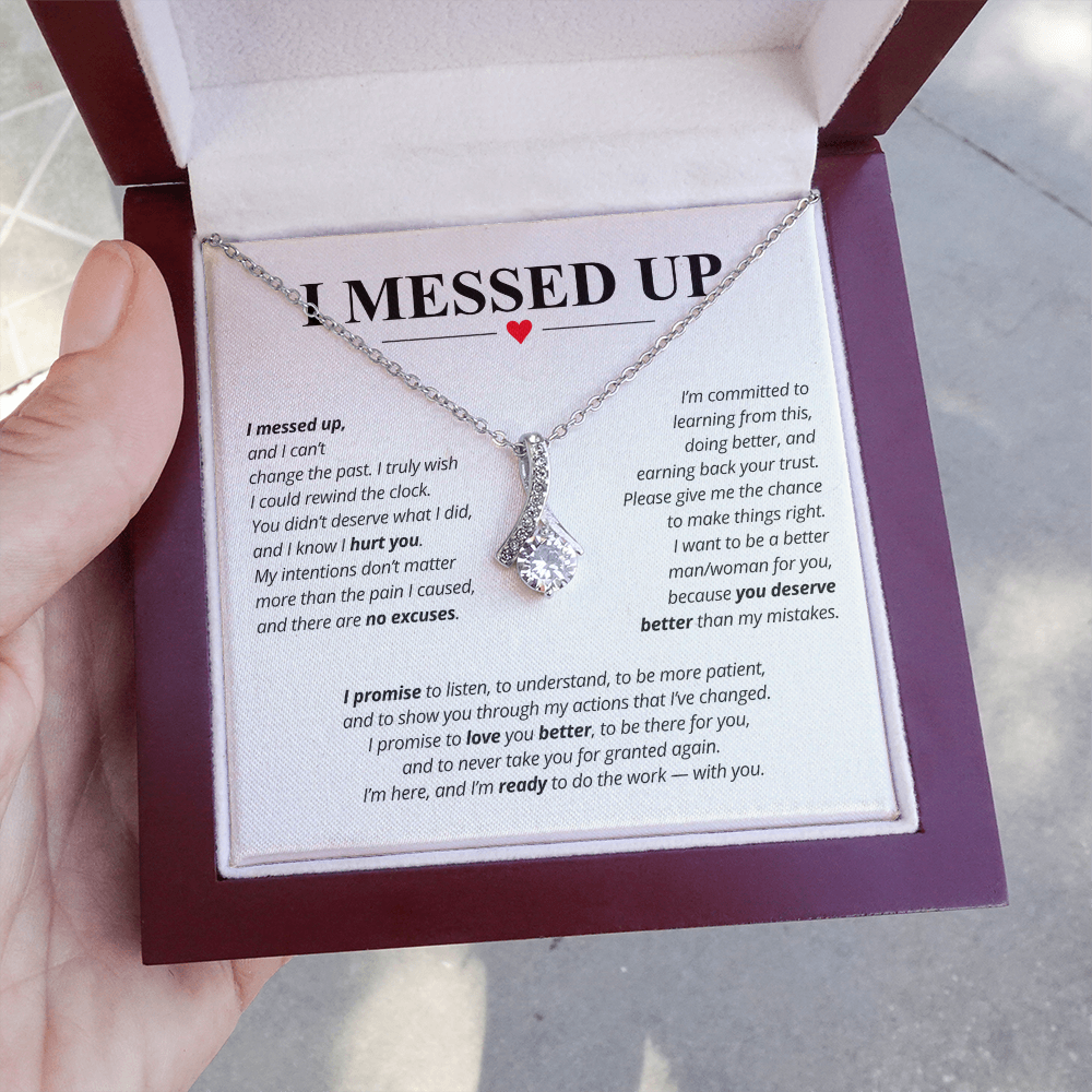 I Messed Up Necklace for Her – I'm Sorry Apology Gift
