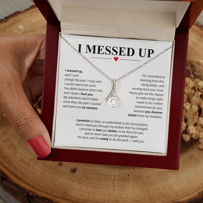 I Messed Up Necklace for Her – I'm Sorry Apology Gift