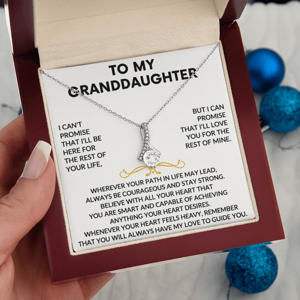 To my Granddaughter - Love pendant necklace