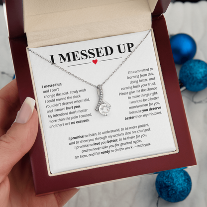 I Messed Up Necklace for Her – I'm Sorry Apology Gift