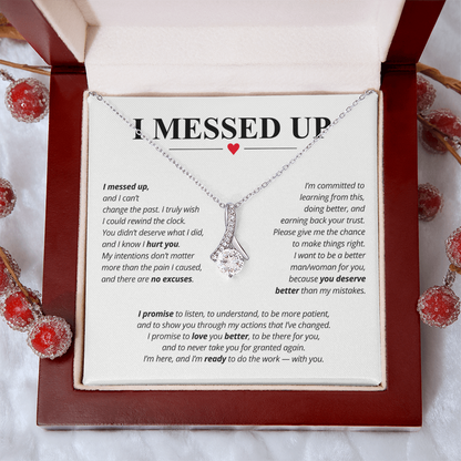 I Messed Up Necklace for Her – I'm Sorry Apology Gift
