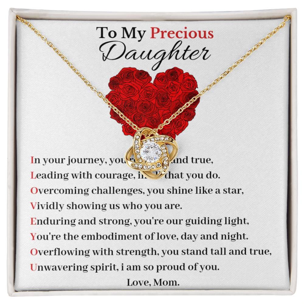 To My Daughter - I Love you Forever - Charming Family Gift